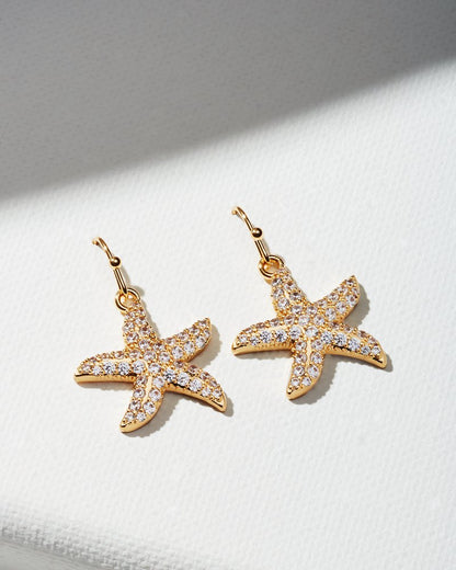 Island Essence Gold Starfish Earrings - Tommy Bahama Women