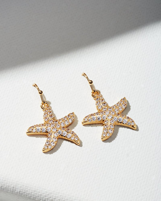 Island Essence Gold Starfish Earrings - Tommy Bahama Women
