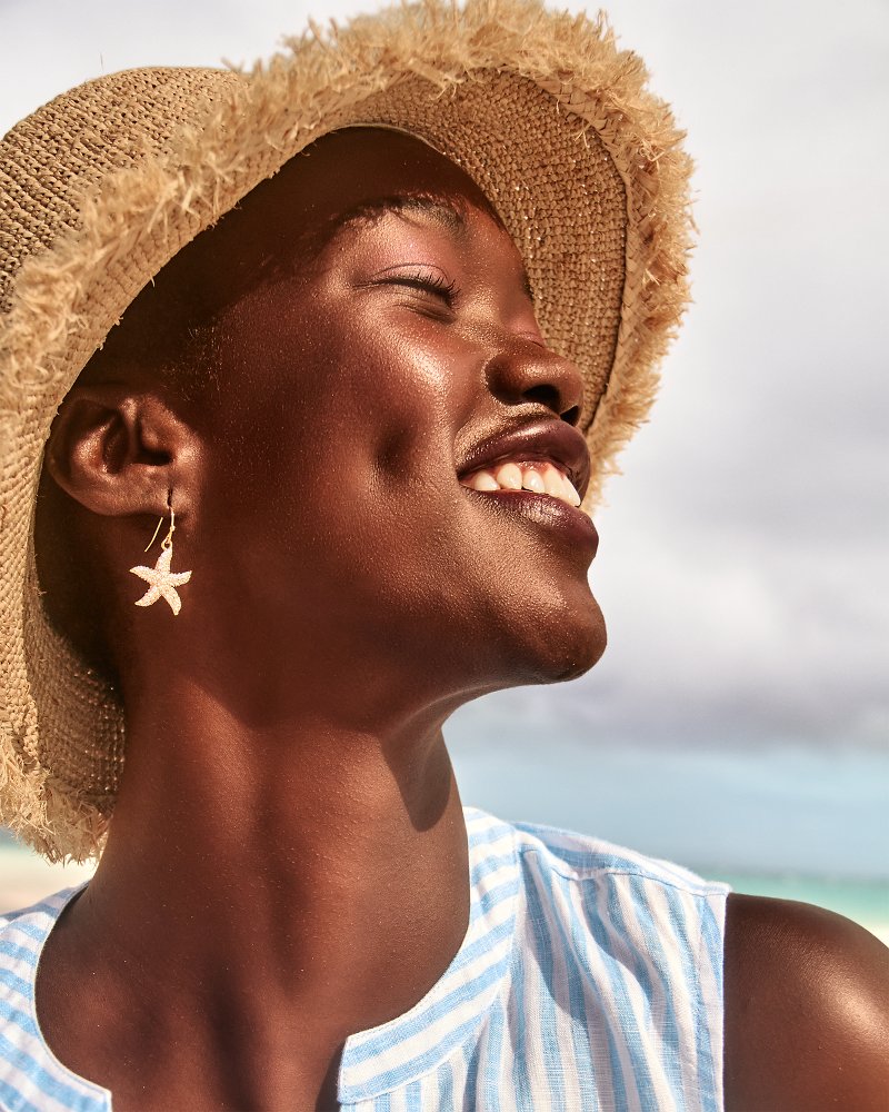 Island Essence Gold Starfish Earrings - Tommy Bahama Women