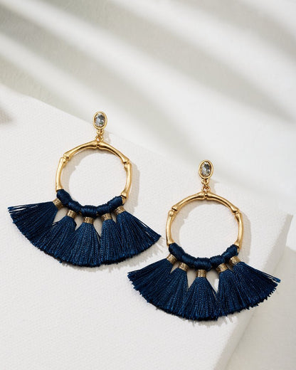 Indigo Bay Bamboo Tassel Earrings - Tommy Bahama Women