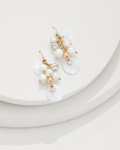 Tidal Treasure Pearl Shaky Drop Earrings - Tommy Bahama Women