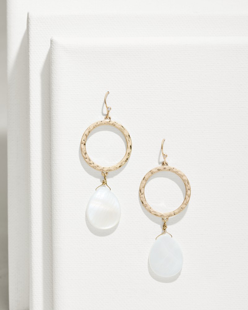 Indigo Shore Mother of Pearl Teardrop Earrings - Tommy Bahama Women