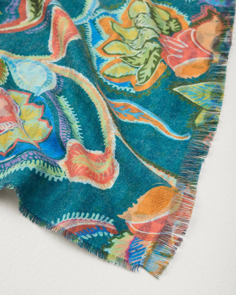 Hypnotic Garden Double Face Scarf - Tommy Bahama Women