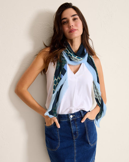 Foulard Patch Square Scarf - Tommy Bahama Women