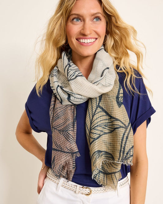 Block Bouquet Wrap Scarf - Tommy Bahama Women