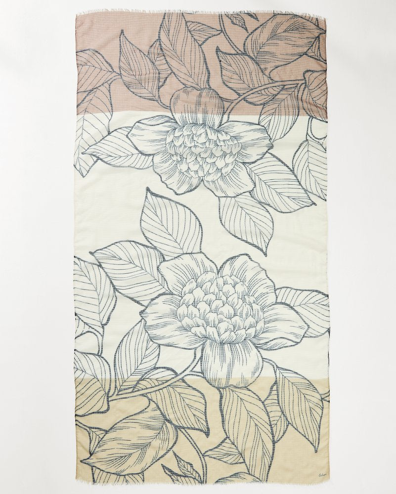 Block Bouquet Wrap Scarf - Tommy Bahama Women