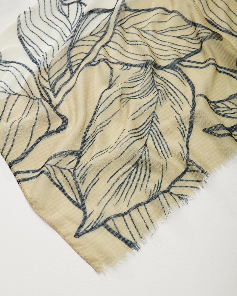 Block Bouquet Wrap Scarf - Tommy Bahama Women
