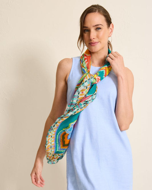 Hypnotic Garden Square Scarf - Tommy Bahama Women