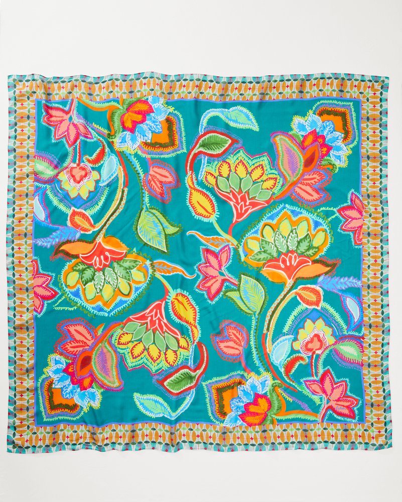 Hypnotic Garden Square Scarf - Tommy Bahama Women