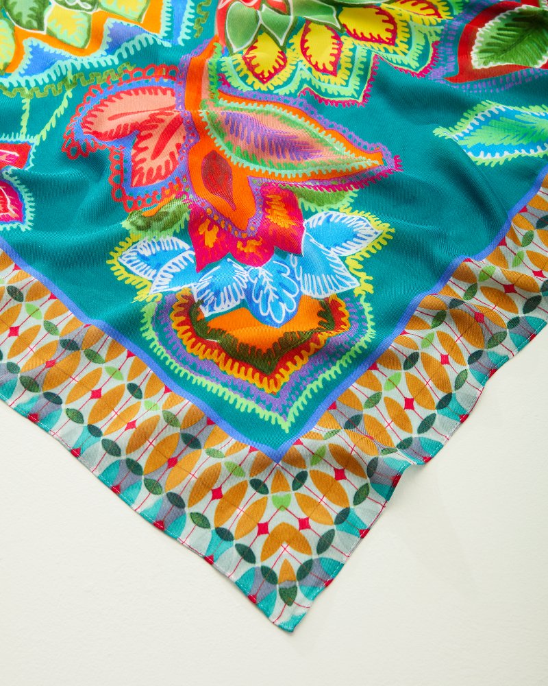 Hypnotic Garden Square Scarf - Tommy Bahama Women