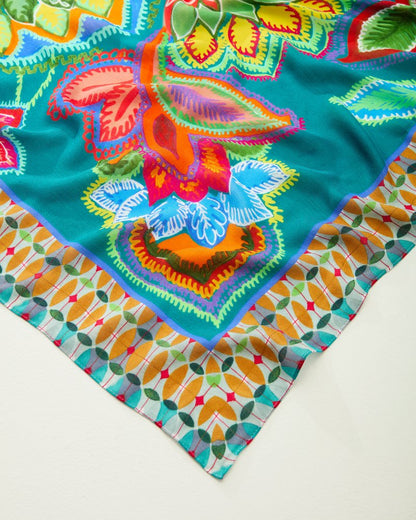 Hypnotic Garden Square Scarf - Tommy Bahama Women