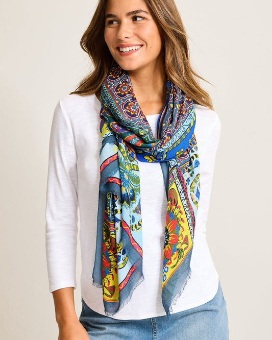 Tile Patch Wrap Scarf - Tommy Bahama Women