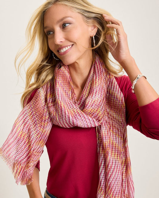 Hazy Wavy Wrap Scarf - Tommy Bahama Women