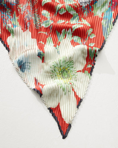Amaryllis Pleated Diamond Scarf - Tommy Bahama Women