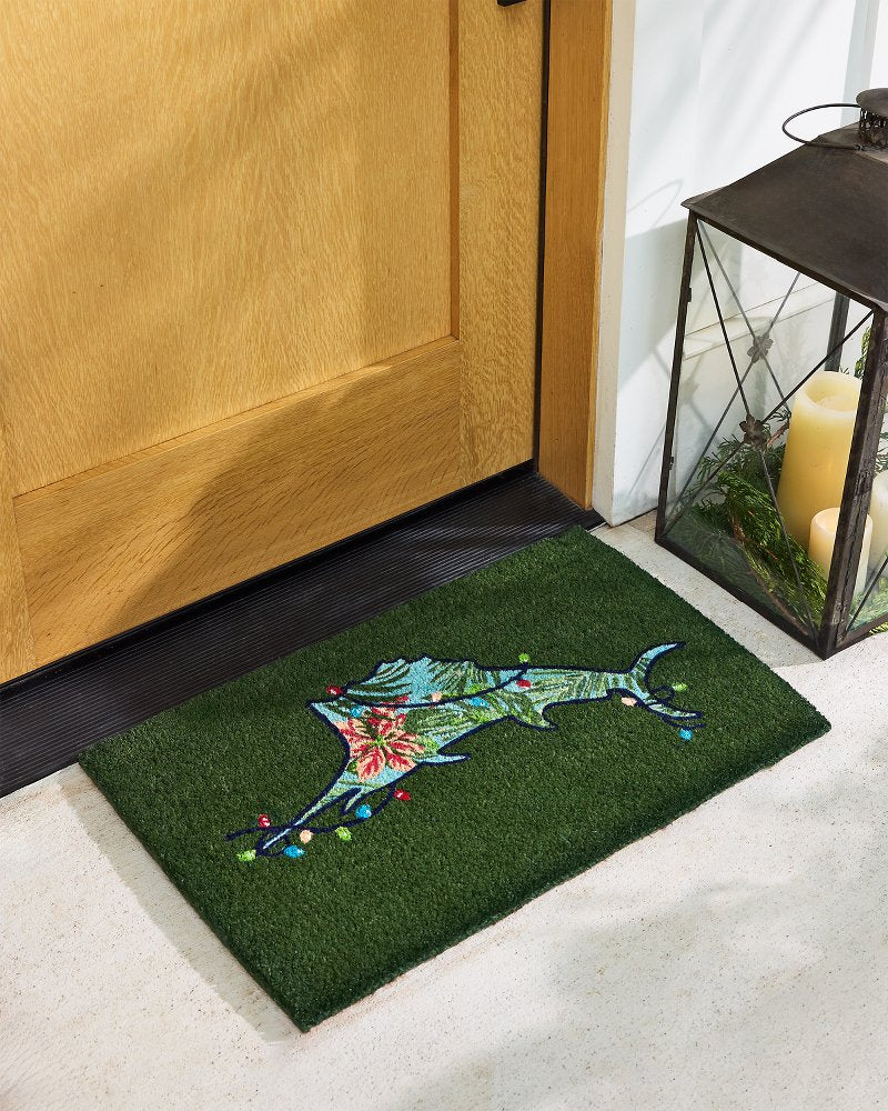 Marlin Lights Coir Door Mat - Tommy Bahama Beach & Home