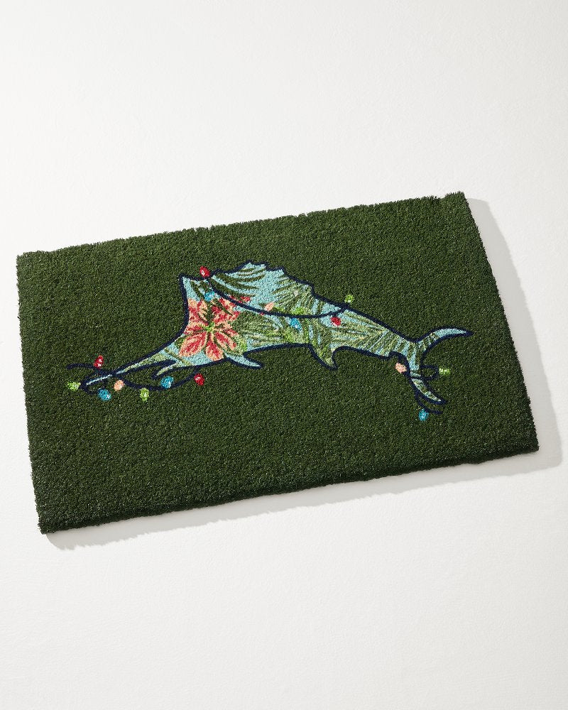 Marlin Lights Coir Door Mat - Tommy Bahama Beach & Home