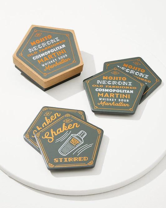 Cocktail Coasters—Set of 4 - Tommy Bahama Beach & Home