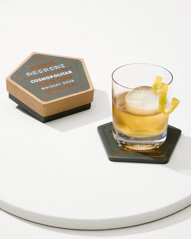 Cocktail Coasters—Set of 4 - Tommy Bahama Beach & Home
