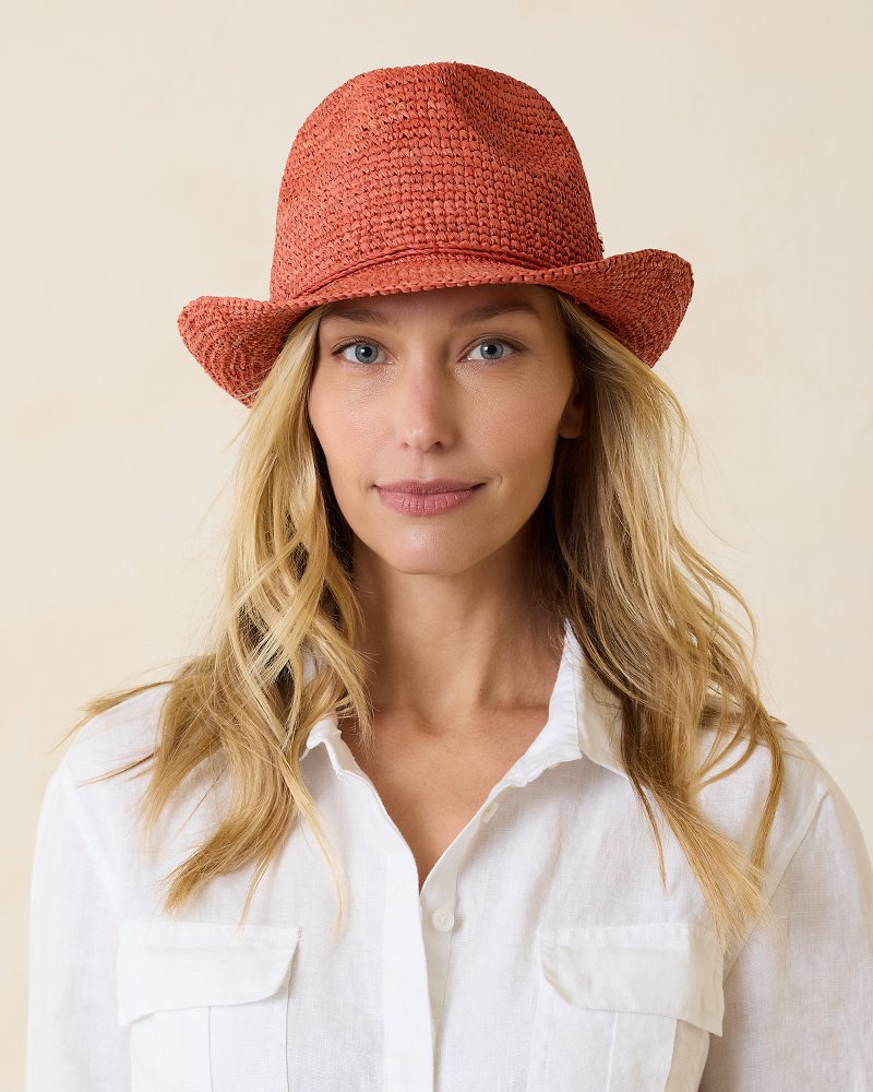 Gigi Crochet Raffia Hat - Tommy Bahama Women