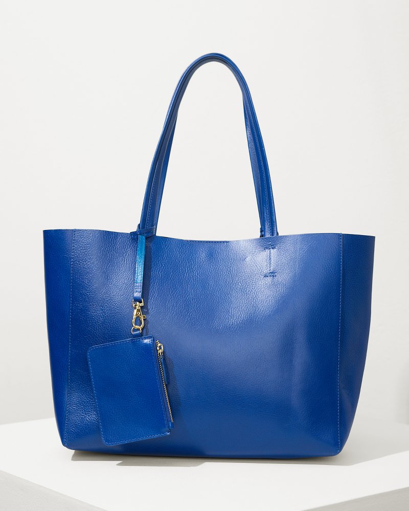 Tommy Bahama Perforated Leather Tote - Tommy Bahama Women