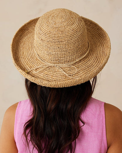 Maria Packable Raffia Upturn Hat - Tommy Bahama Women