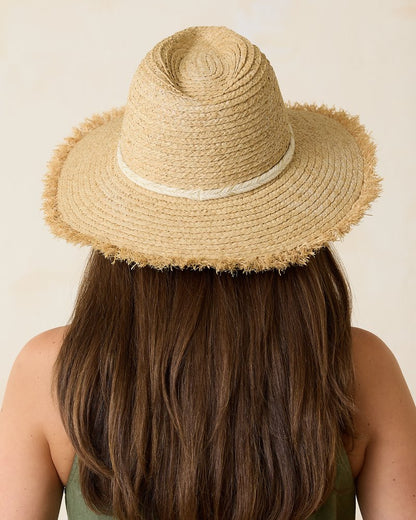Brighton Fringe Brim Raffia Hat - Tommy Bahama Women