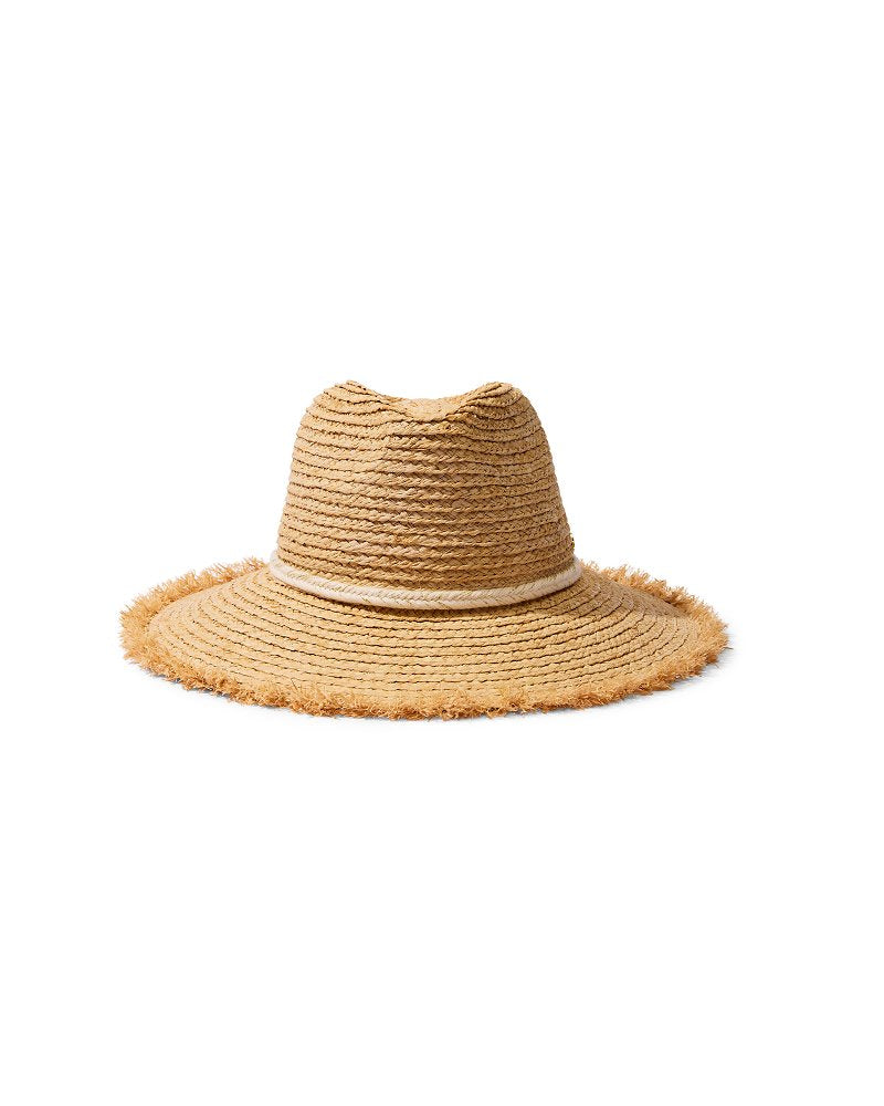 Brighton Fringe Brim Raffia Hat - Tommy Bahama Women