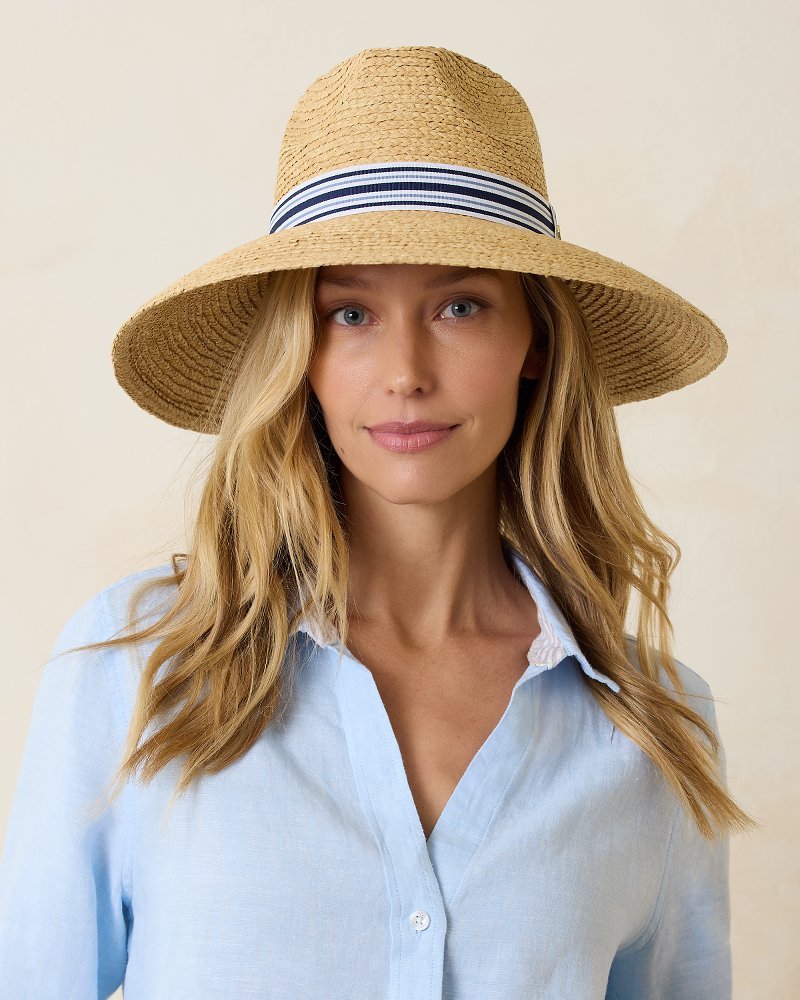 Hampton Raffia Sun Hat - Tommy Bahama Women