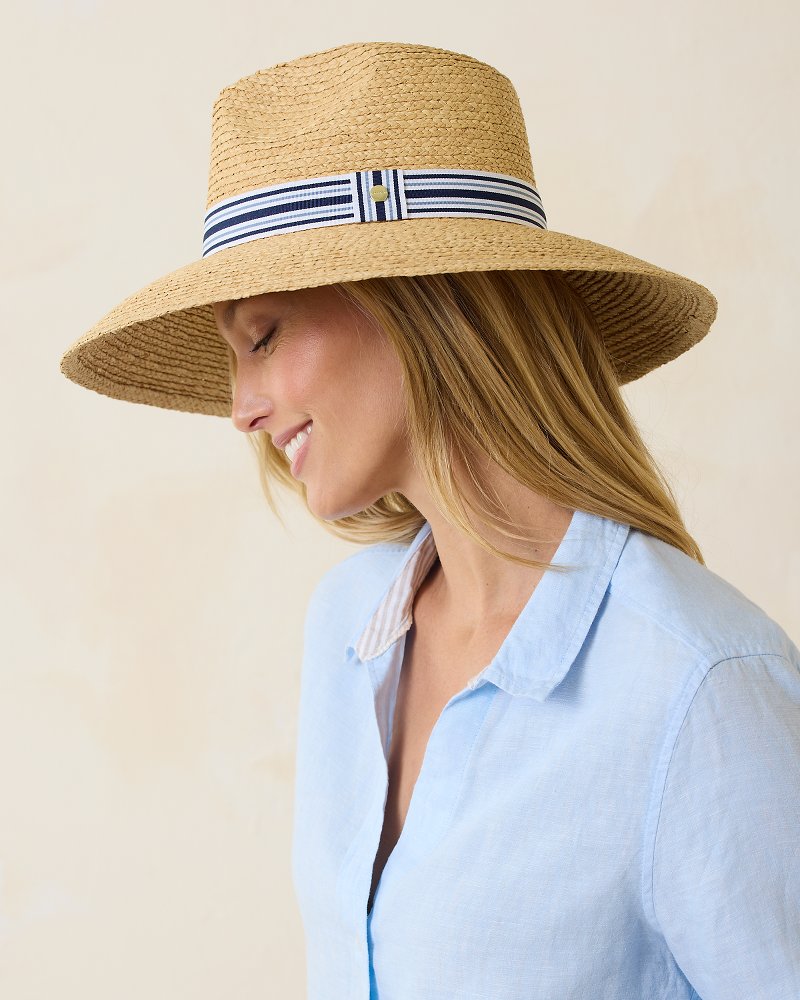 Hampton Raffia Sun Hat - Tommy Bahama Women