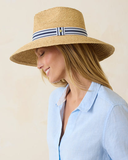 Hampton Raffia Sun Hat - Tommy Bahama Women