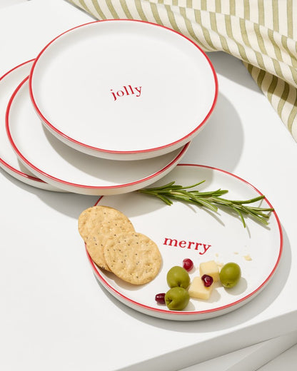 Holiday Appetizer Plates—Set of 4 - Tommy Bahama Beach & Home