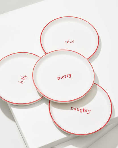 Holiday Appetizer Plates—Set of 4 - Tommy Bahama Beach & Home