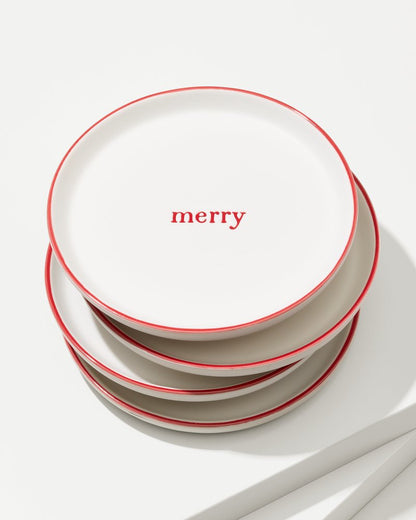Holiday Appetizer Plates—Set of 4 - Tommy Bahama Beach & Home