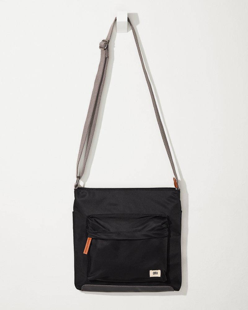 Kennington Black Crossbody - Tommy Bahama Men