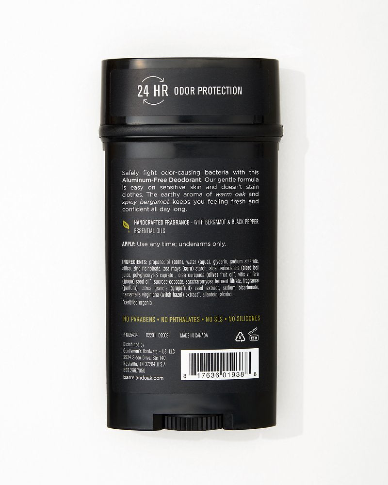 Black Oak 24-Hour Deodorant - Tommy Bahama Men