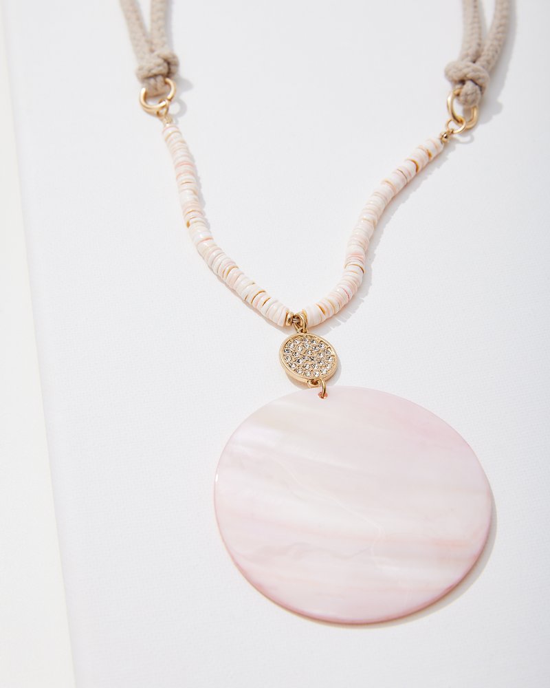 Sanibel Island Large Mother-of-Pearl Pendant Necklace - Tommy Bahama Women