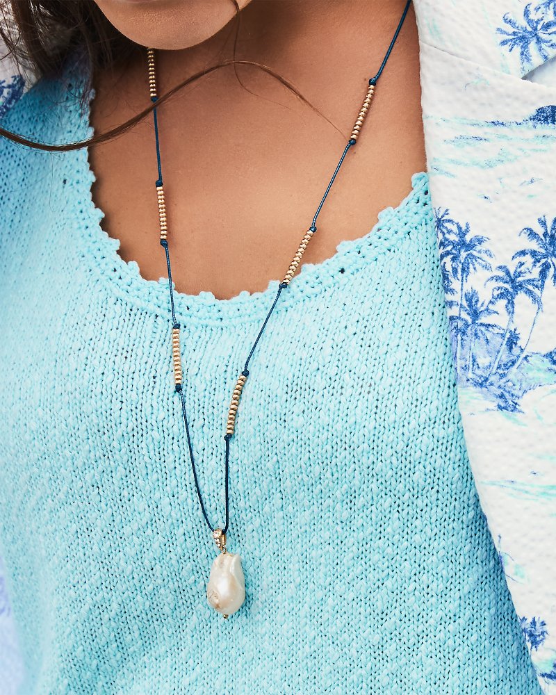 Indigo Bay Freshwater Pearl Pendant Necklace - Tommy Bahama Women