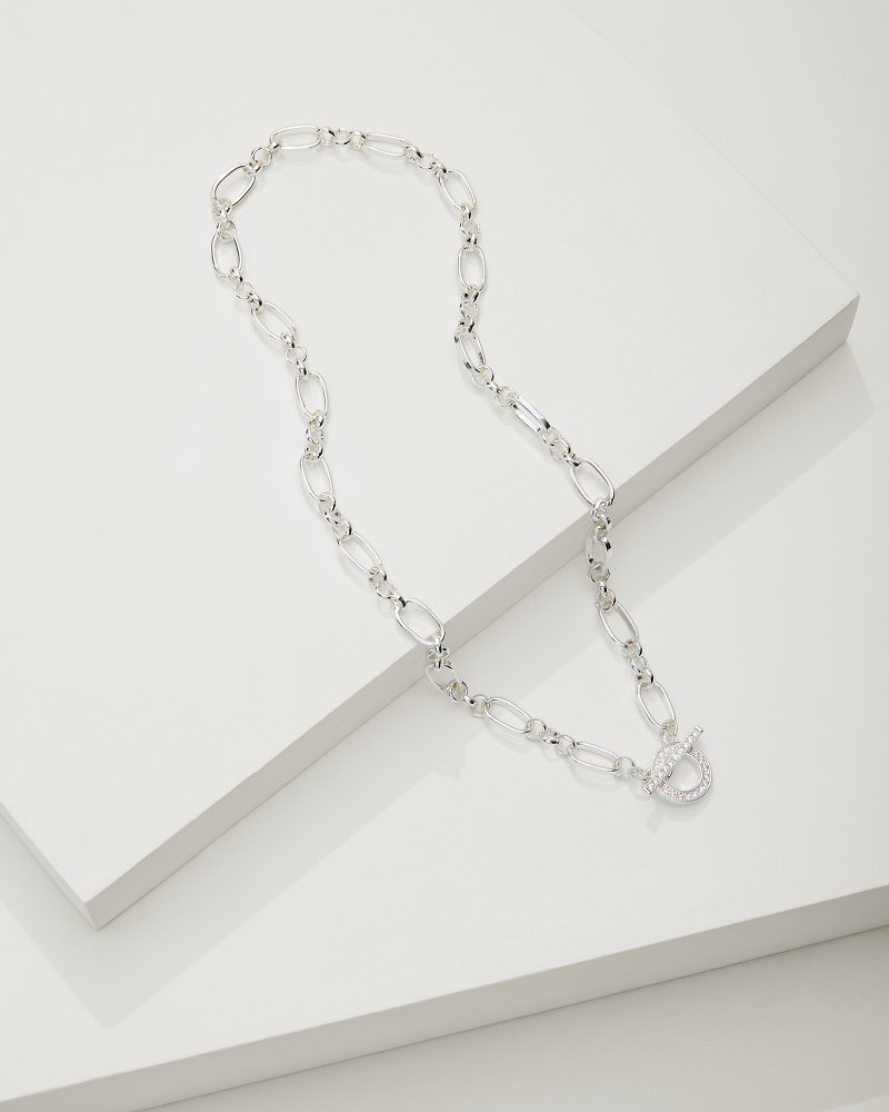 Sanibel Island Crystal Link Necklace - Tommy Bahama Women