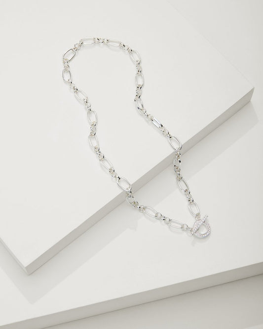 Sanibel Island Crystal Link Necklace - Tommy Bahama Women