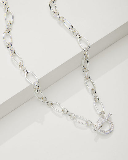 Sanibel Island Crystal Link Necklace - Tommy Bahama Women