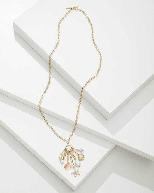 Sanibel Island Multi-Charm Necklace - Tommy Bahama Women