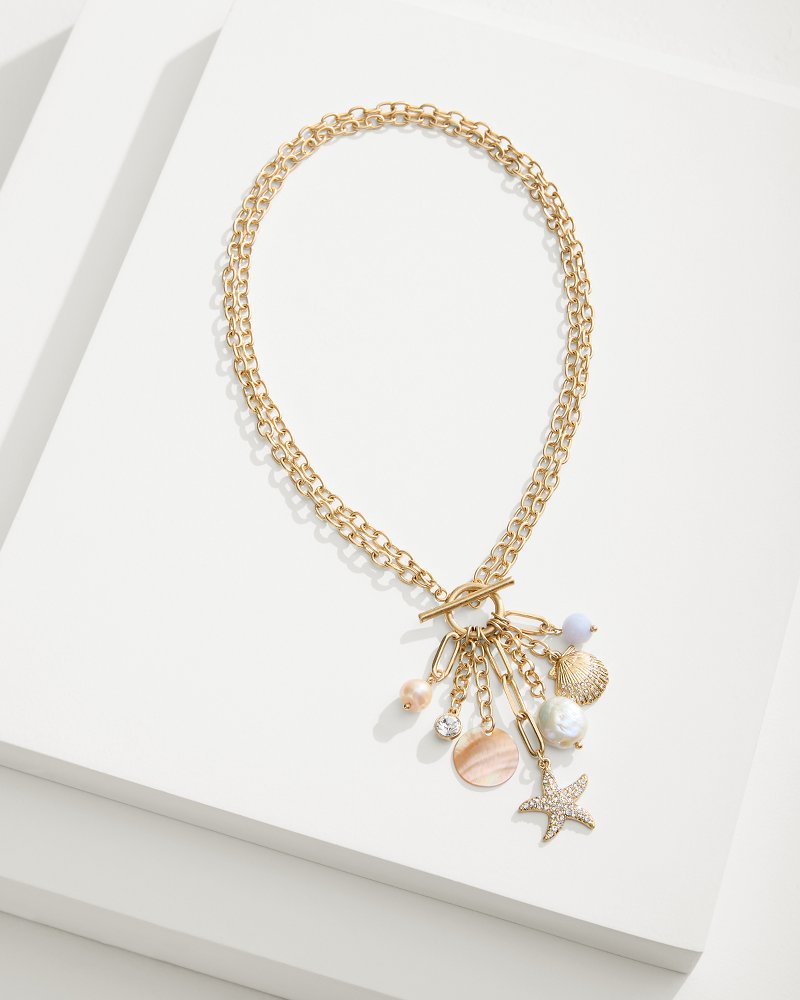 Sanibel Island Multi-Charm Necklace - Tommy Bahama Women