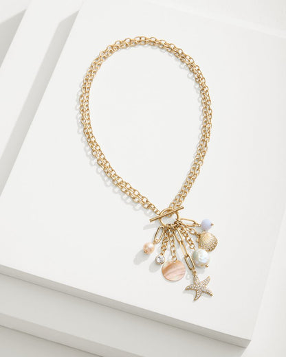 Sanibel Island Multi-Charm Necklace - Tommy Bahama Women