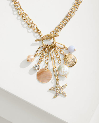 Sanibel Island Multi-Charm Necklace - Tommy Bahama Women