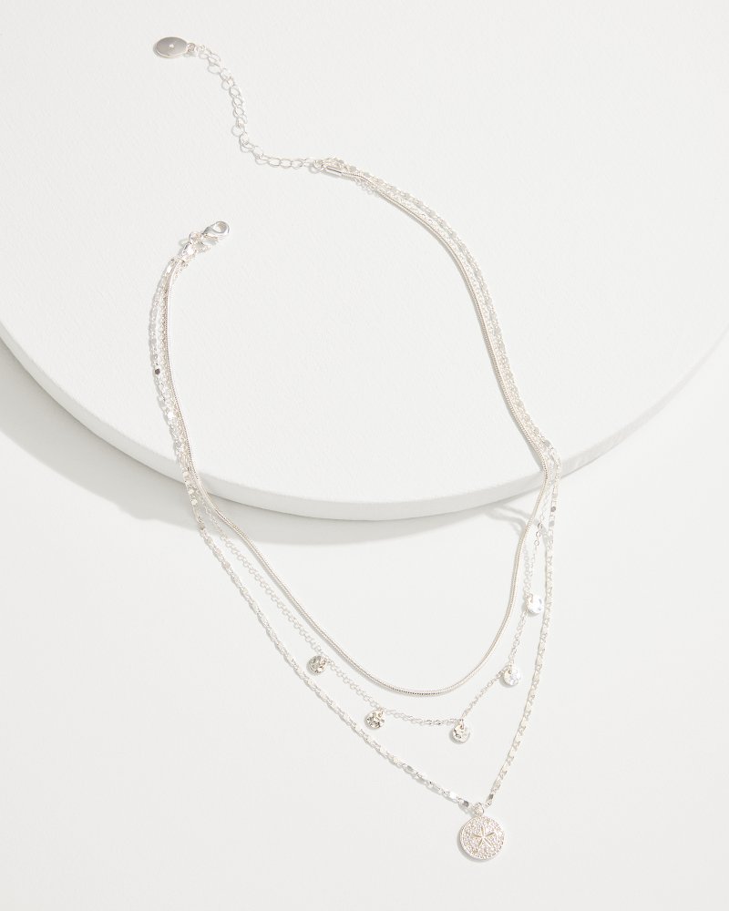 Marco Island Layered Starfish Charm Necklace - Tommy Bahama Women