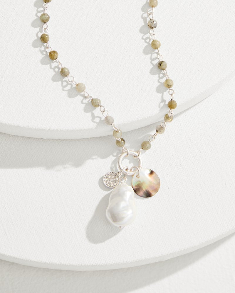 Marco Island Shell and Mother of Pearl Pendant Necklace - Tommy Bahama Women