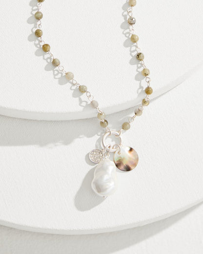 Marco Island Shell and Mother of Pearl Pendant Necklace - Tommy Bahama Women