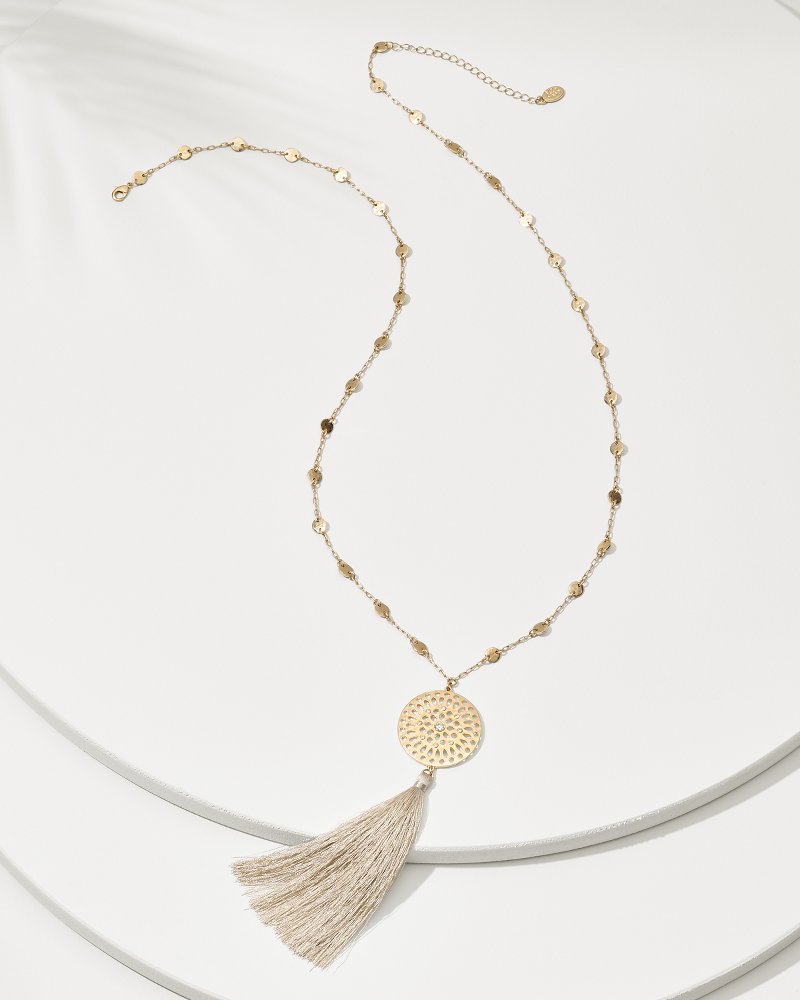 Madeira Tassel Pendant Necklace - Tommy Bahama Women