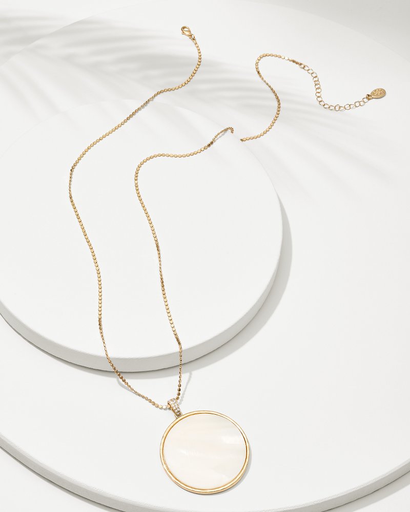 Madeira Shell Pendant Necklace - Tommy Bahama Women