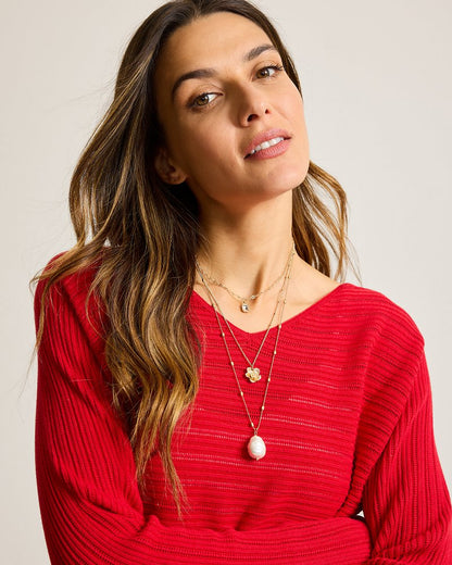 Tidal Treasure Floral Charm Layered Necklace - Tommy Bahama Women